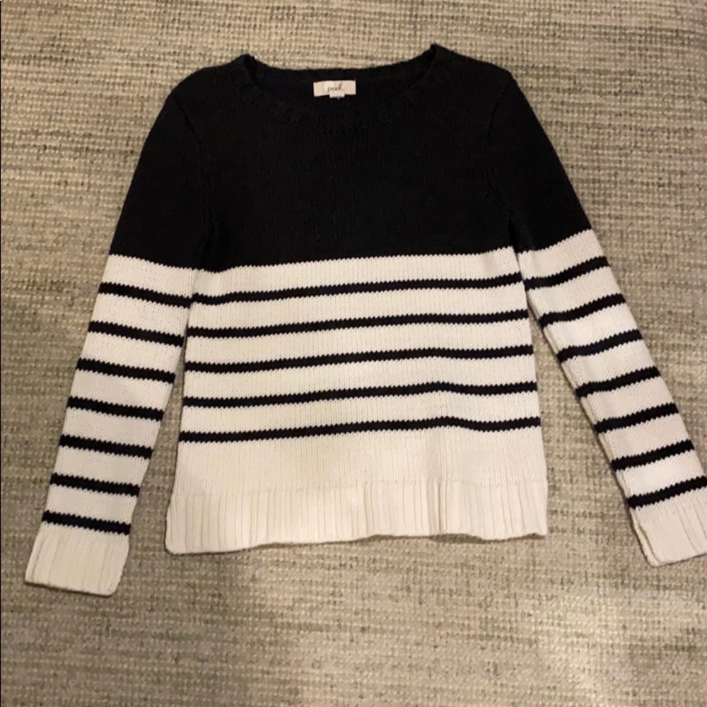 Cute striped knit sweater!!